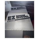 EZ Stow Snow Shovel, Made in Taiwan, Boxed