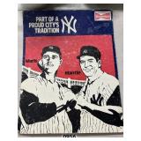 Budweiser-Sponsored Yankees Maris & Mantle Sign