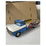 Champion Tin Litho Wrecker Service Truck