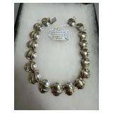 Olde Mexico Sterling Silver and Brass Necklace