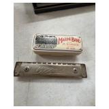 Two German-Made Harmonicas: Hohner Marine and
