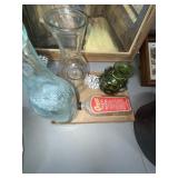 Vintage Glass Bottles and Orco Cleaner