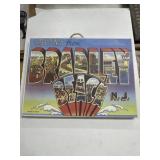 Bradley Beach NJ Greetings Sign 16x12 Inch