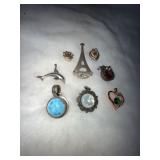 Sterling Silver 925 Pendant Lot