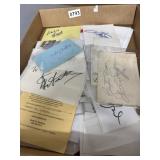Movie Star and Sports Figure Autographs