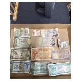 Foreign Currency Paper Banknote Collection
