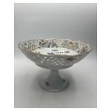 Schumann Dresden Porcelain Pedestal Bowl