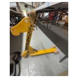 Wooden Giraffe Push Toy with Wheeled Base