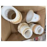 4 Decorative Glass Lamp Shades