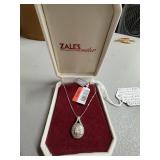 Zales 0.50 CTW Diamond Pendant on Sterling Silver