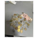 World Coin and Paper Currency Assortment