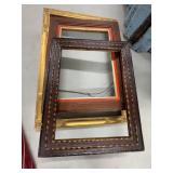 3 Antique Wooden Frames