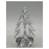 Simon Pearce 6" Glass Christmas Tree Sculpture