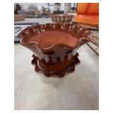 Breininger Pottery 1985 Glazed Planter