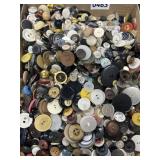 Large Assortment of Mixed Buttons