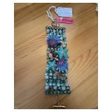 Betsey Johnson Ocean Seashore Crystal Wide Cc