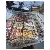 Handwoven 3x4 Patchwork Persian Style Rug