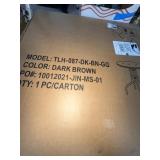 Dark Brown Table, Model TLH-087-DK-BN-GG