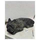 12" Cast Stone Cat Garden Statue