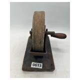 Manual Bench-Mounted Grinding Wheel With Handle
