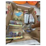 Barware Lot with Shaker, Swizzle Sticks