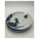 Hand-Painted Porcelain Plates