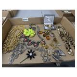 Vintage Costume Jewelry Lot, Some Signed Pieces