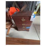 Bombay Chippendale Mahogany Filing Cabinet