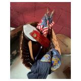 Basket With Flags, Uniform Items, Wool Beret