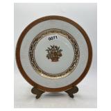 Limoges France (5) Floral 11" Dinner Plates