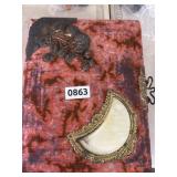 Victorian Photo Album With Ornate Cover & Clasp