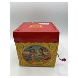 Mattel Jack in the Music Box "Jolly-Tune"