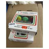 Two Boxes Christmas Bubble Lites Bulbs