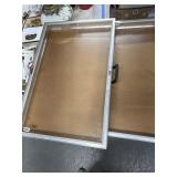 Pair Allstate Glass Display Cases, 24x36 Inch