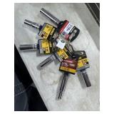 6 New SAE Deep Sockets, Mixed Brands