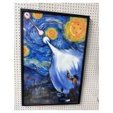 24x36 Framed Surreal Cartoon Comic Poster