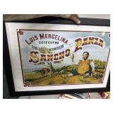 Luis Mergelina Sancho Panza Framed Poster 33x24