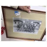 16x20 Framed Vintage Group Photo of Workers
