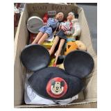 Disney Barbie Dolls And Assorted Collectibles Lot