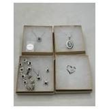 Jewelry: Swarovski Pendant, Cameo, Bracelet