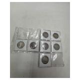 6 1923-S Walking Liberty Half Dollars