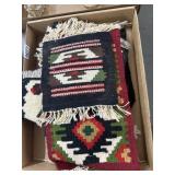 Small Woven Textile Rugs