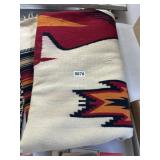 Handwoven Southwest Style Wool Rug