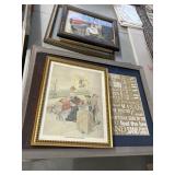 Framed Art Lot Cream of Wheat, Ihlefeld, Ducks