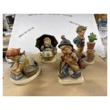4 Goebel Hummel Figurines, Germany