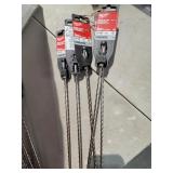 4 Milwaukee SDS Plus 3/16" x 12" Drill Bits