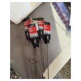 4 Milwaukee SDS Plus 3/16" x 12" Concrete Bits