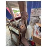 Female Mannequin Torso with Detailed Head
