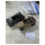 Britains Ltd WWII Kubelwagen Scout Cars, 2pcs