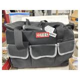 TEC Nylon Canvas Tools Tote 18x10x12" Hard Bottom
